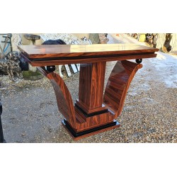 Rosewood Console Art Dec Style